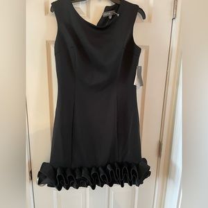 black cocktail dress